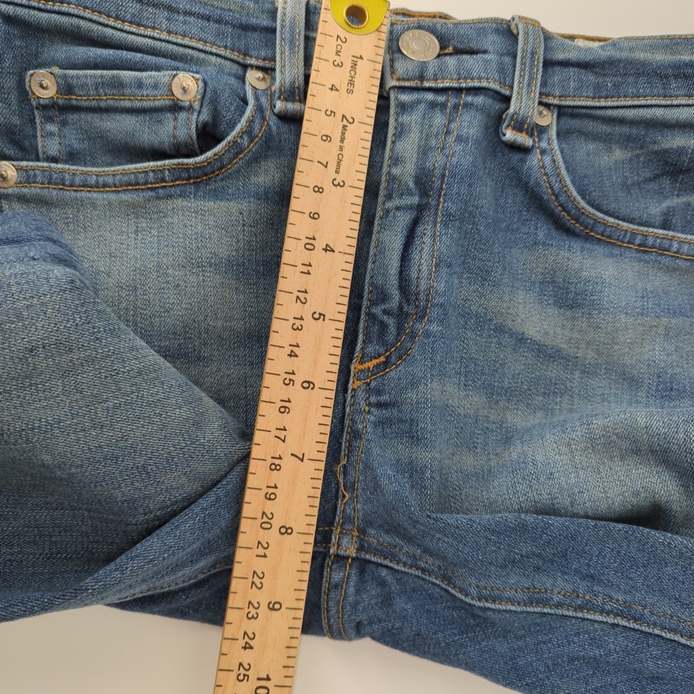 Rag & Bone Jean Womens 28 Skinny Jeans Blue Stretch Denim Made‎ USA W1602K520 - Picture 8 of 14